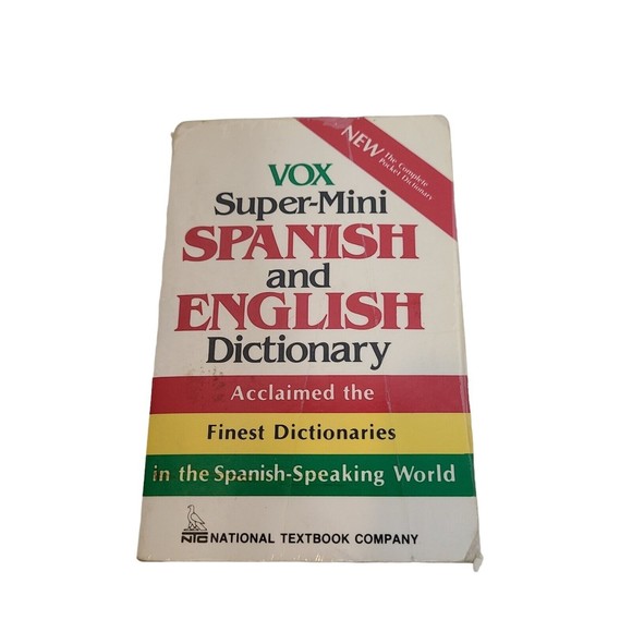 Other Vox Supermini Spanish And English Dictionary By Vox Ntc Poshmark